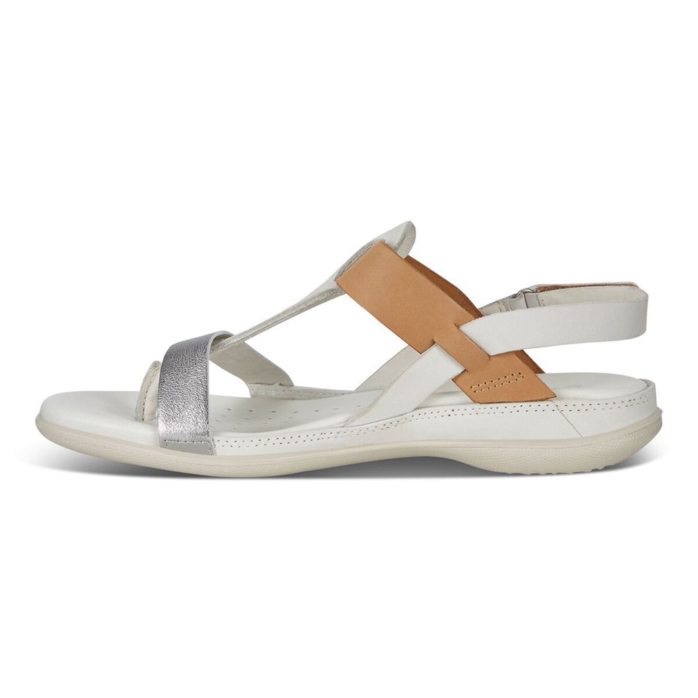 Sandalias Mujer - ECCO Flash - Blancos/Plateados - XPL807913